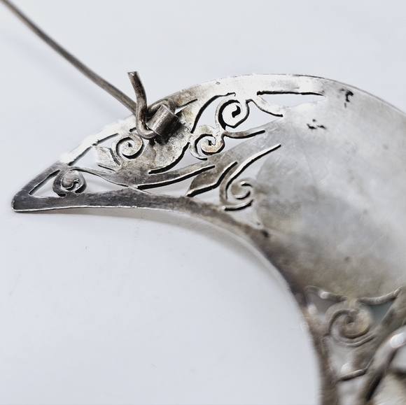 Turquoise Brooch Artist made - Picture 5 of 5